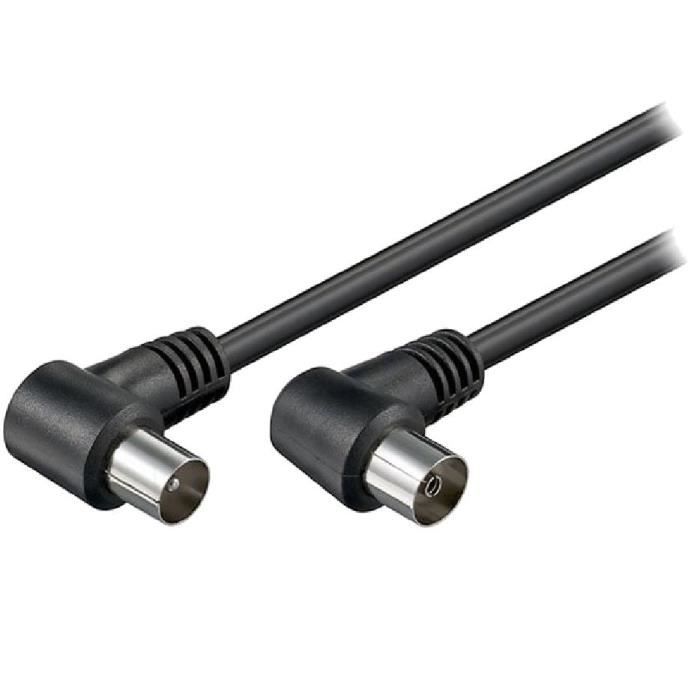 LINEAIRE Câble d'antenne mâle / femelle - 9,5mm - 0m50 - câble tv - vidéo -  son, avis et prix pas cher - Cdiscount