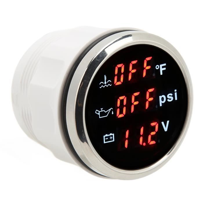 Thermomètre universel pour moto - Affichage numérique de la température de  l'eau - Capteur en métal étanche - Cdiscount Auto