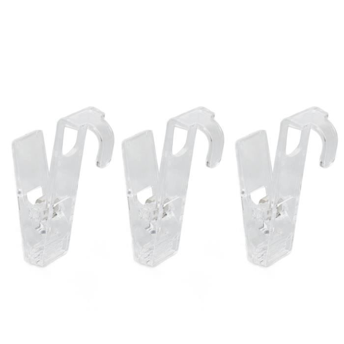 100pcs Pinces Transparent à Ressort De Mini Suspension Clips Colliers Vêtements En Plastique