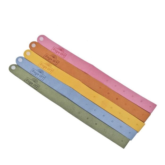 Eyourlife Bracelet Anti Moustiques En Huile Essentielle 100 Naturelle Taille Reglable Pour Bebe Enfant Adulte Lot De 6 Cdiscount Sante Mieux Vivre