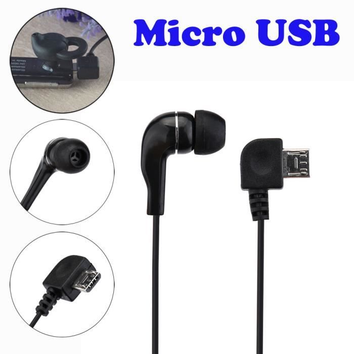 Universal Micro USB mono simple stéréo pour casque Bluetooth gy1042 -  Cdiscount TV Son Photo
