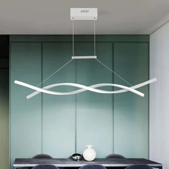 Suspension LED Réglable Avec Télécommande – Lustre Moderne Pour Salle à Manger, Bureau, Cuisine