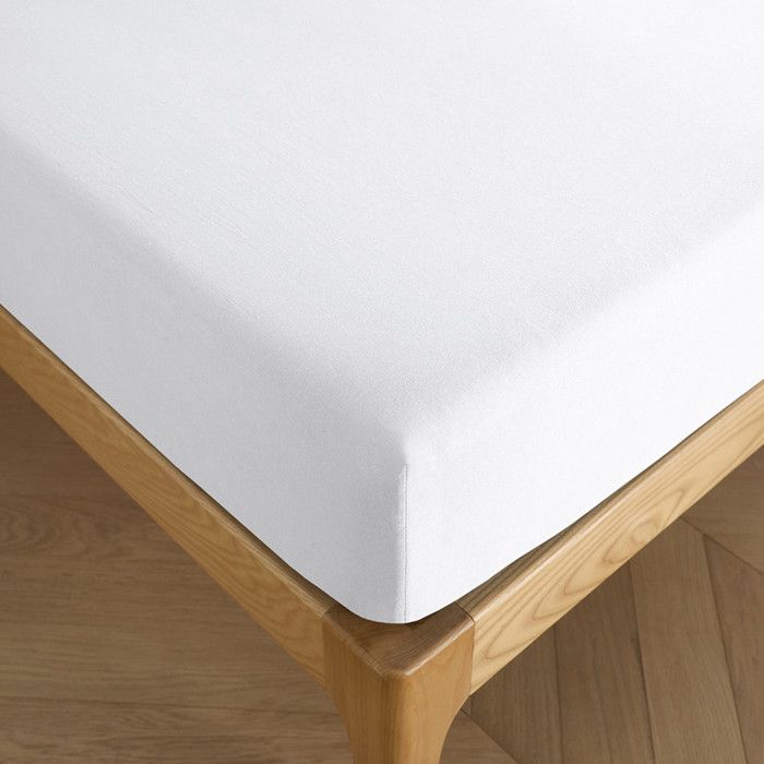 Drap housse 200 x 200 cm bonnet 30 cm Prémium pour lit 2 places King Size - 200x200+30 - Prémium Neige Drap housse 200 x 200 cm bonnet 30 cm Prémium pour lit 2 places King Size - 200x200+30 - Prémium Neige