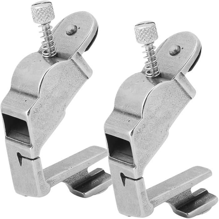 Pied-de-Biche Universel T3 Pour Machine à Coudre Industrielle - Réglable Gauche/Centre/Droite - Couture Précise - 5