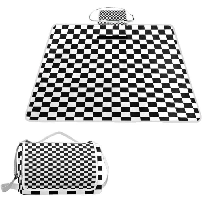 Nappe Pique Niques Couverture De Plage Tapis De Pique-Nique Extérieur Tapis Portable Imperméable, Bleu, 140 X 220 Plaid Pique Nique