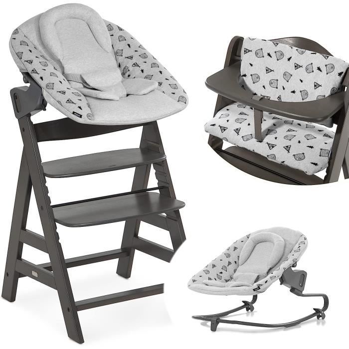 Chaise Haute Bébé Alpha Plus Newborn Premium - Évolutive avec