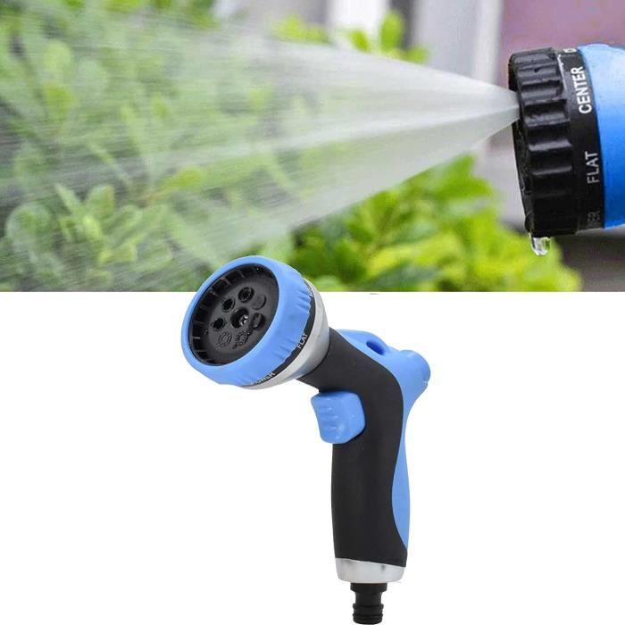 Pistolet D'Arrosage Jardin Multifonctionnel 8 Modes - Pulvérisateur Pour Arrosage, Nettoyage Voiture Et Plantes