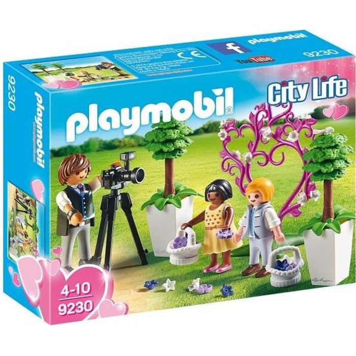 PLAYMOBIL 9230 - Enfants d'Honneur avec Photographe - Le mariage