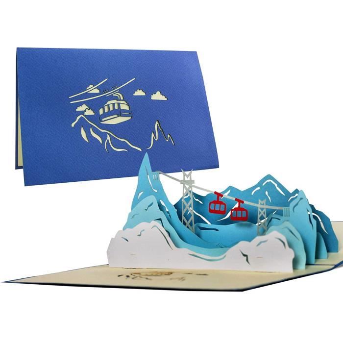 Carte Postale Pop Up En 3d Theme Sports D Hiver Et Sports De Montagne Ideal Pour Offrir Un Bon Cadeau Aux Amateurs De Ski Snowb Cdiscount Beaux Arts Et Loisirs Creatifs