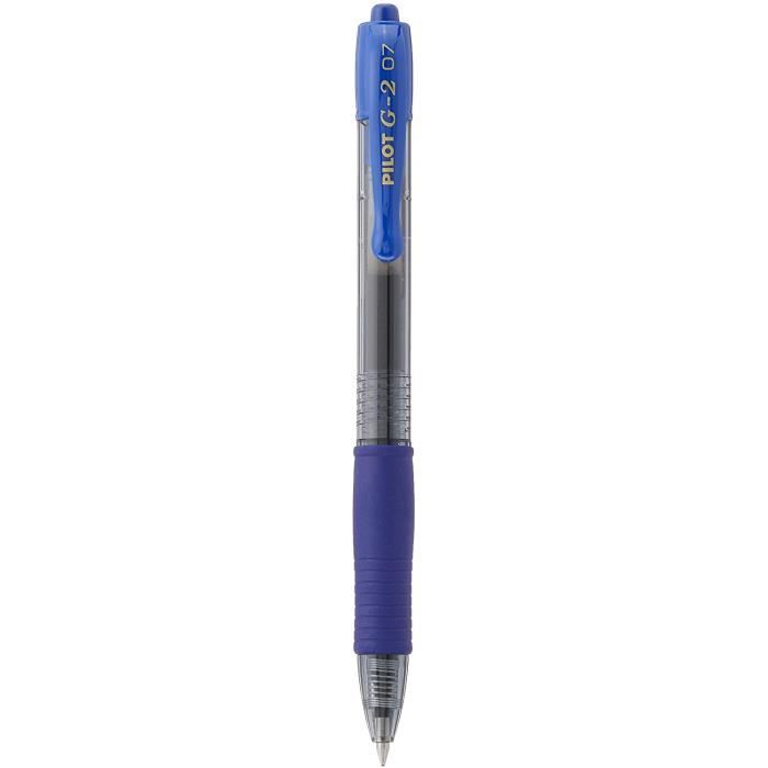 Recharges Pour Stylos Bille Pilot - Lot De 12, Pointe Moyenne Noire, Compatible Nombreux Modèles - 2
