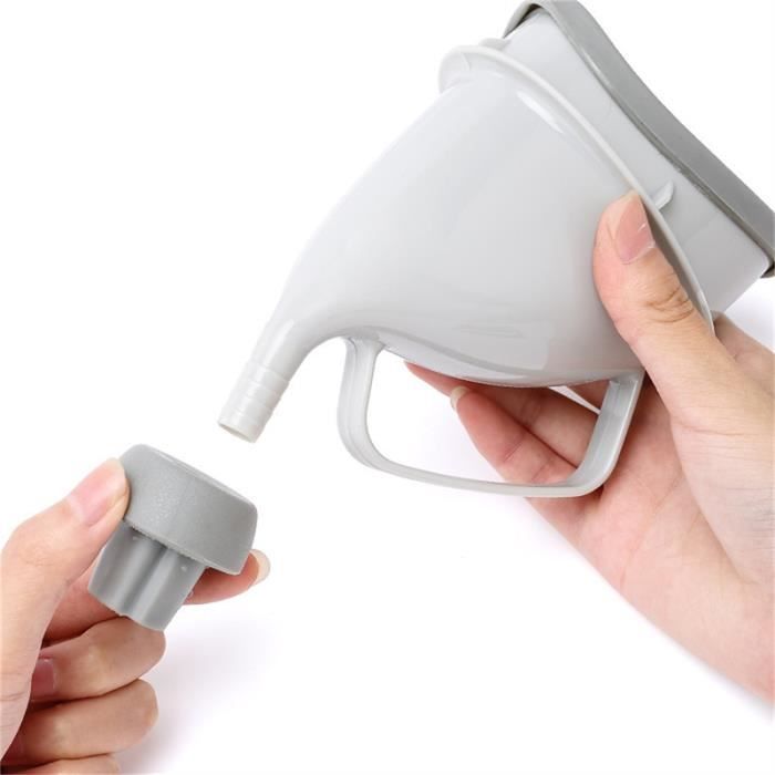 Urinoir Portable Homme - Capacité 1000 Ml, Design Anti-fuite Avec Couvercle
