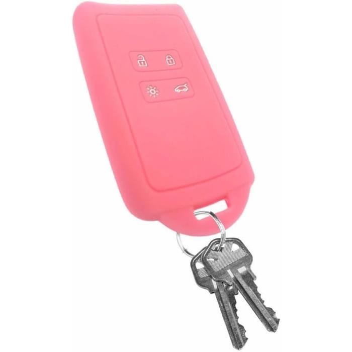 Ontto Coque De Clé De Voiture Adapté Pour Renault Koleos Kadjar Talisman Captur Espace Clio Megane 2016-2019 Cas Pour Télécommande De Clé Voiture En