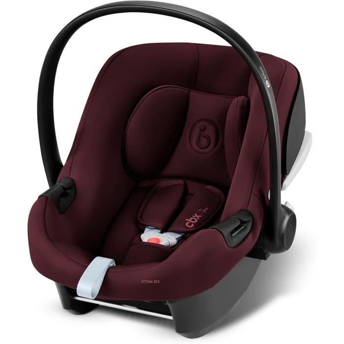Visuel du produit : Siège auto Aton B2 i-size Cbx by Cybex - 45 à 87 cm - naissance jusquà 13 kg - jusquà 2 ans - Base one incluse - Rouge