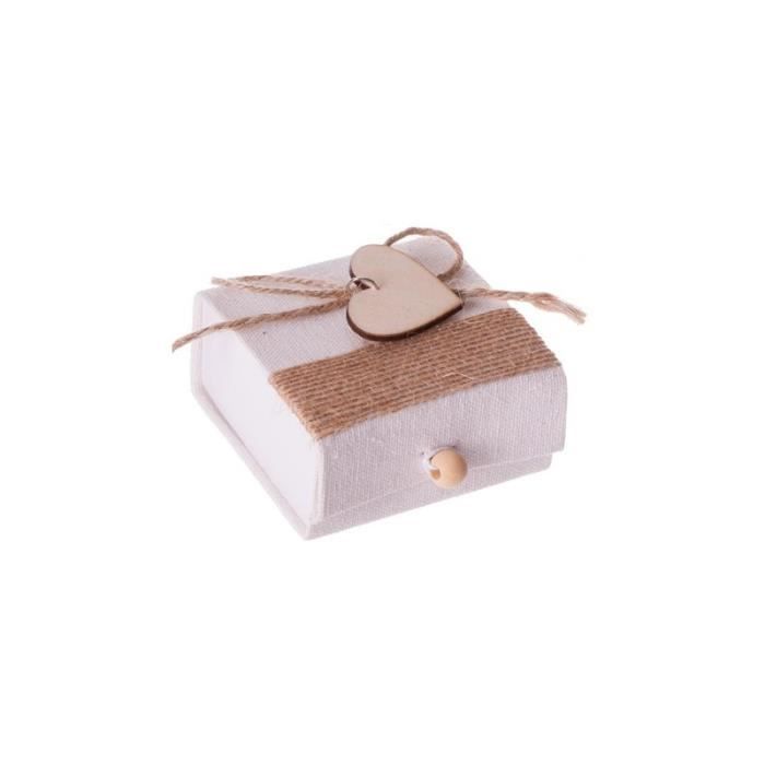 Lot De 5 Grandes Boîtes à Gâteau Carrées Blanches 25,4 Cm Avec Couvercle + Ruban Rouge Scintillant 17 M – Idéal Mariage, Anniversaire, Noël