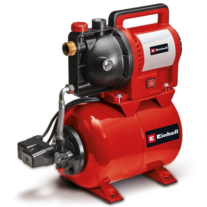 Einhell Groupe de surpression GC WW 1045 N /h hauteur max : 48m pression max : 4 8b réservoir - vue 2