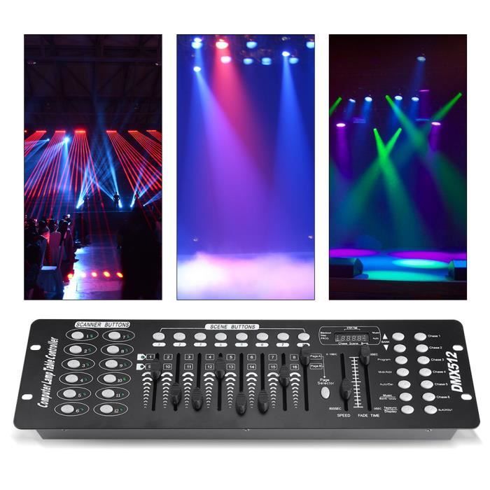 Contrôleur Lumière DMX Professionnel Pilot-192PRO – Occasion – Pour Effets De Scène