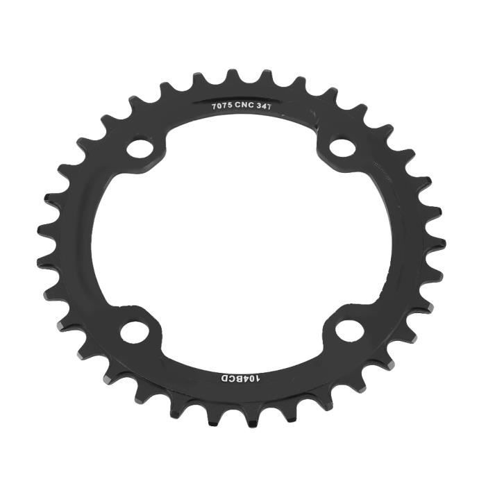Plateau DECKAS 96BCD 32/34/36/38T - Ovale/rond Pour VTT - Aluminium
