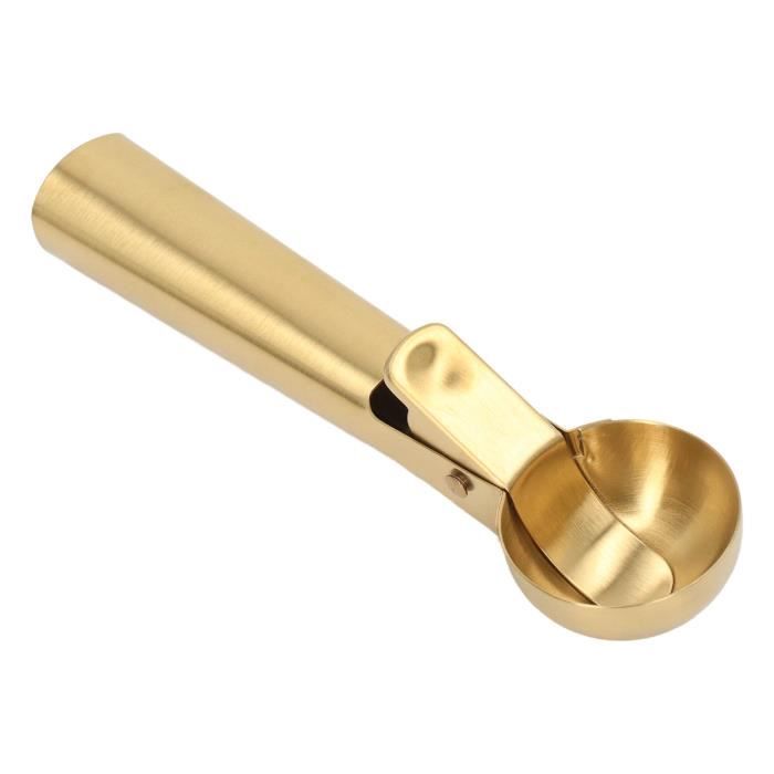 Cuillère à crème glacée non toxique de boule de fruit, conception de