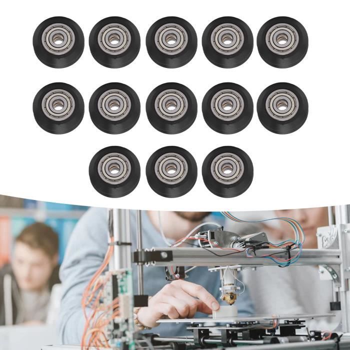 ROM Roue D'Imprimante 3D 13 Pièces Imprimante 3D Roue Pom V Poulie En ...