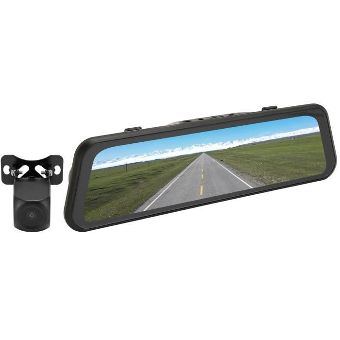 Rétroviseur Caméra 1080p Caméra De Tableau De Bord Miroir Voiture - Ecran LCD 4,3 - Capteur G - 1080p - Enregistrement Boucle - Surveillance Parking Capteur G Choc Rétroviseur Caméra 1080p Caméra De Tableau De Bord Miroir Voiture - Ecran LCD 4,3 - Capteur G - 1080p - Enregistrement Boucle - Surveillance Parking Capteur G Choc