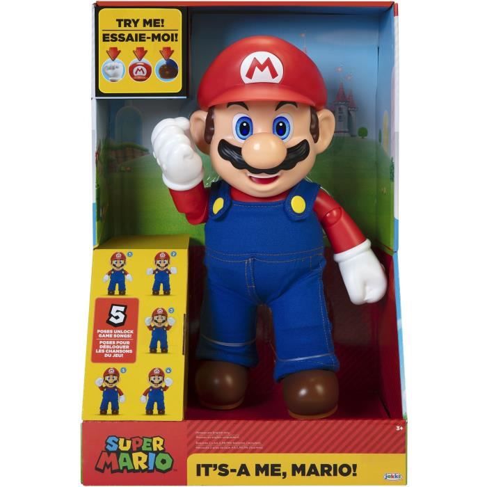 Mario-Coffret 5 figurines Nintendo Jakks Pacific : King Jouet, Figurines  Jakks Pacific - Jeux d'imitation & Mondes imaginaires