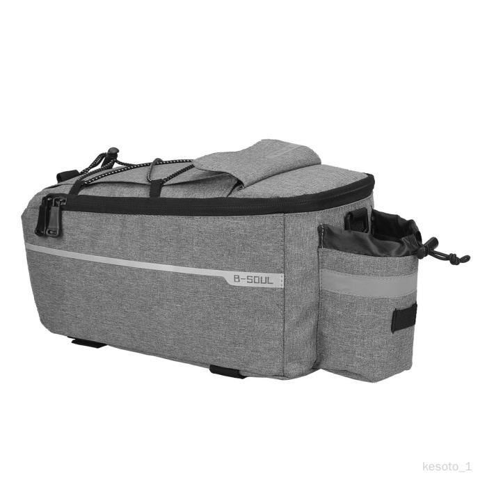 Siège Arrière De Vélo Universel - Coussin Antidérapant Pour Porte-bagages, Taille 31x15 Cm, En Cuir Résistant, Pour Transport Passager Ou Charges, Facile à Installer