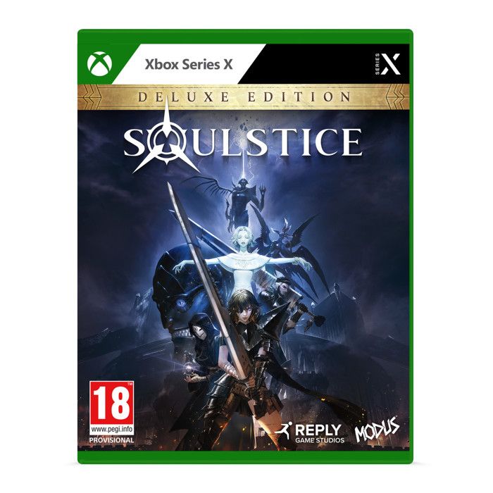 Jeu dAction - JUST FOR GAMES - Soulstice Deluxe Edition - Xbox Series X - Sortie Octobre 2021 - PEGI 16+