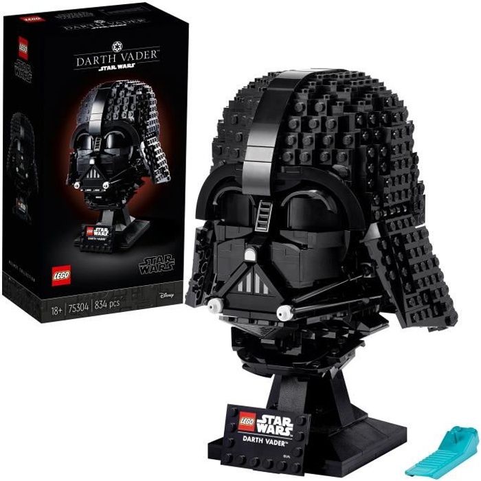 LEGO® Star Wars 75304 Le Casque de Dark Vador, Kit de Maquette, Masque,  Cadeau pour Adultes - Cdiscount Jeux - Jouets
