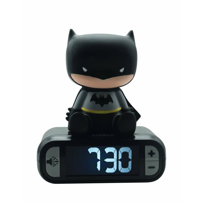 Réveil Digital Lexibook Batman 3D – Écran LCD, Effets Sonores Batman - vue 6