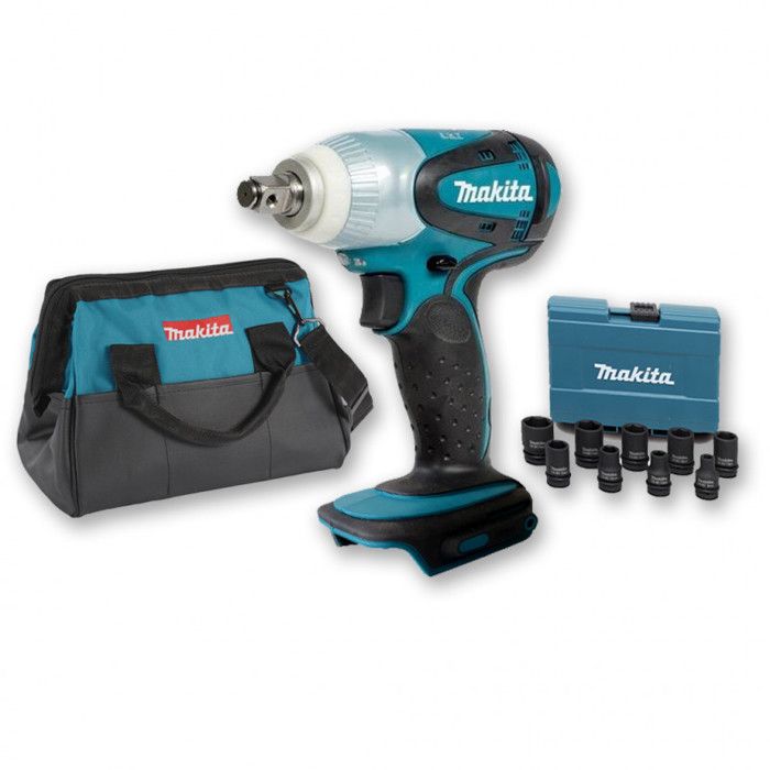 Boulonneuse à chocs MAKITA DTW251 18V 230Nm Machine seule avec coffret et sac
