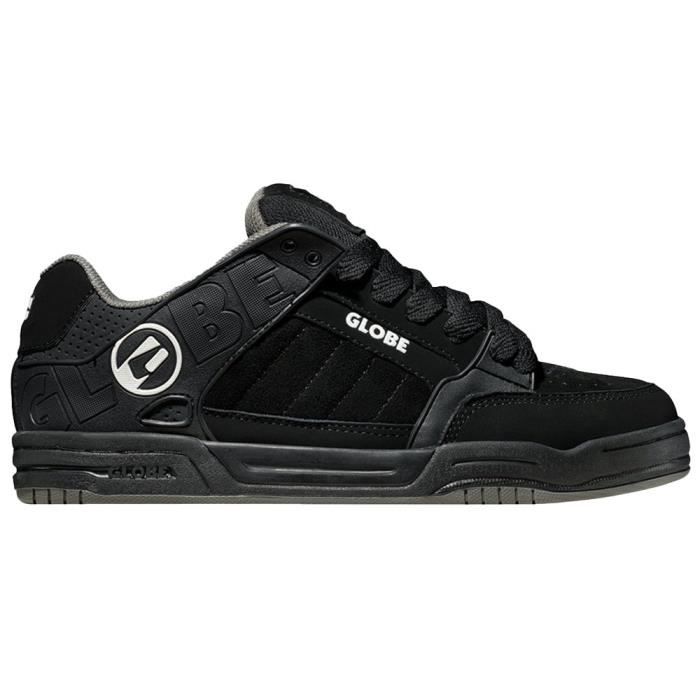 Globe Chaussures de skateboard homme - Globe - Tilt - Noir - Col en TPR - Semelle S-Trac
