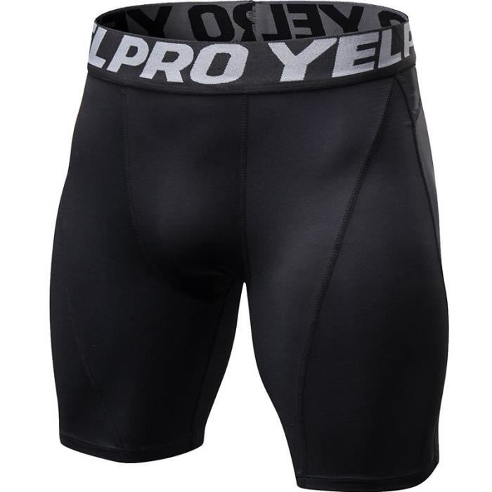 Shorts de Compression pour Homme - HUGO - Sport Fitness - Noir