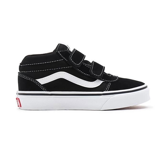 Vans Sneakers - VANS - Ward Mid V - Noir - Lacets - Semelle vulcanisée - Homme