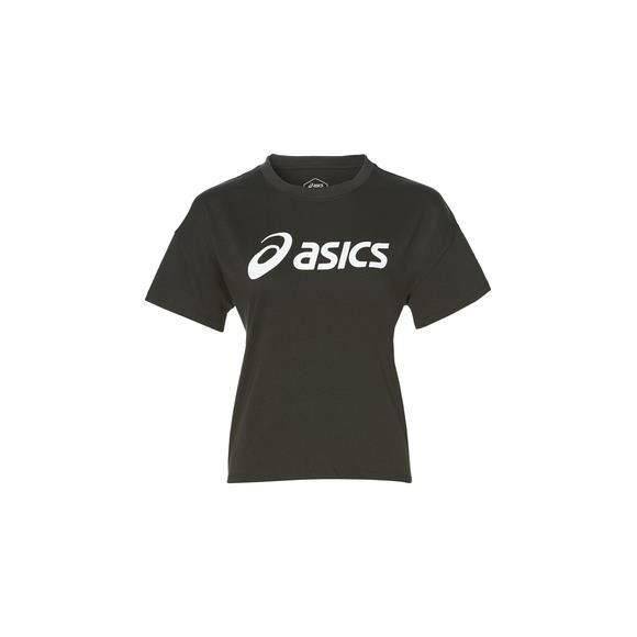 Asics t shirt femme noir Clearance