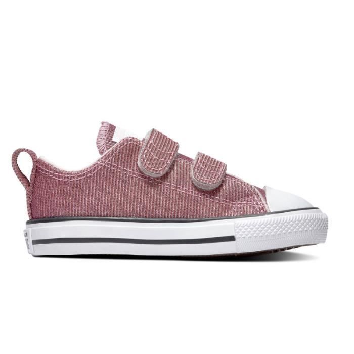 converse rose basse