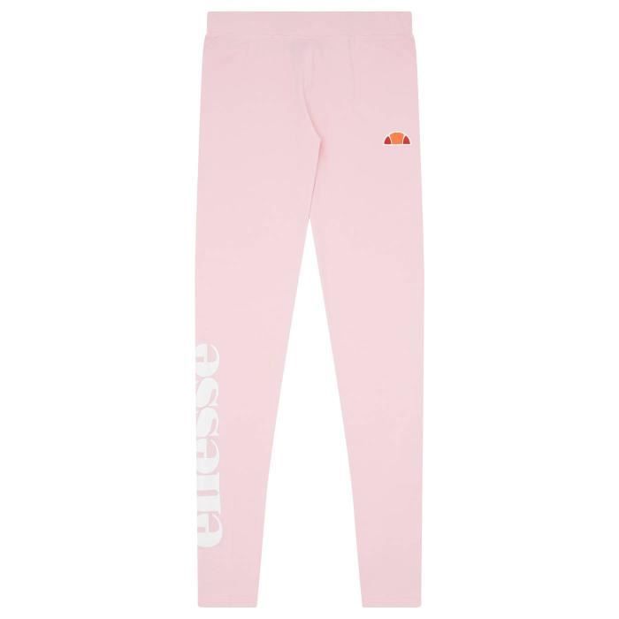 Legging Sport Ellesse Femme 100% Coton - Taille Mi-Haute