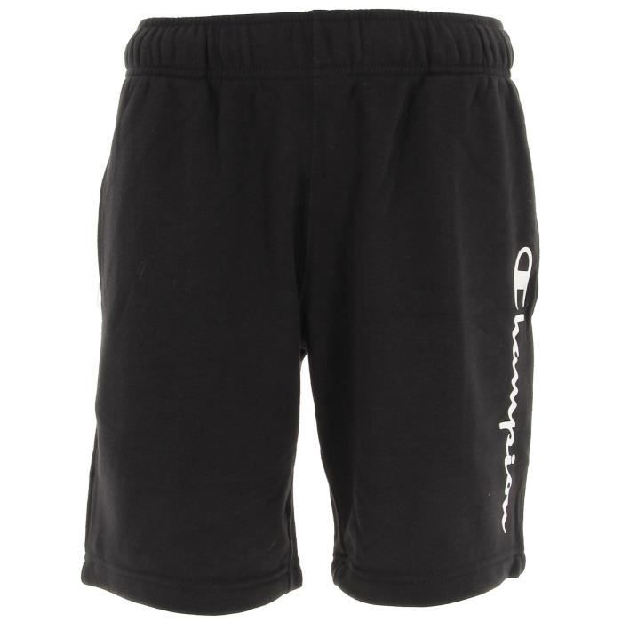 Shorts multisports - Champion - Authentic short noir h - Taille élastique avec cordon de serrage - Look sportif
