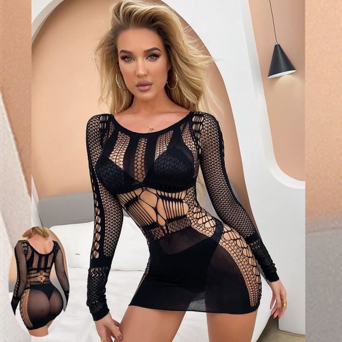 Robe sexy sales dos nu
