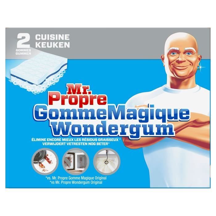 MR PROPRE Gomme magique cuisine x2 - Cdiscount Maison