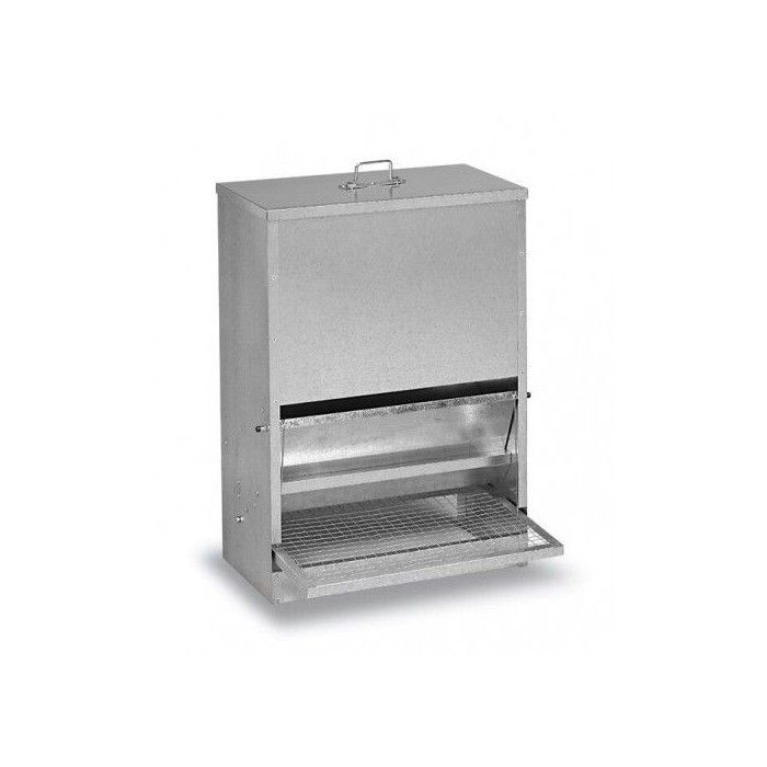 Meilleurs prix pour Mangeoire anti-gaspillage 40Kg Gris