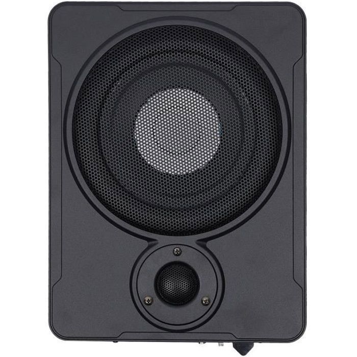 Caisson Basse Voiture, Caisson de Basses Actif Ultra Mince sous Le siège de Voiture de 8, Haut