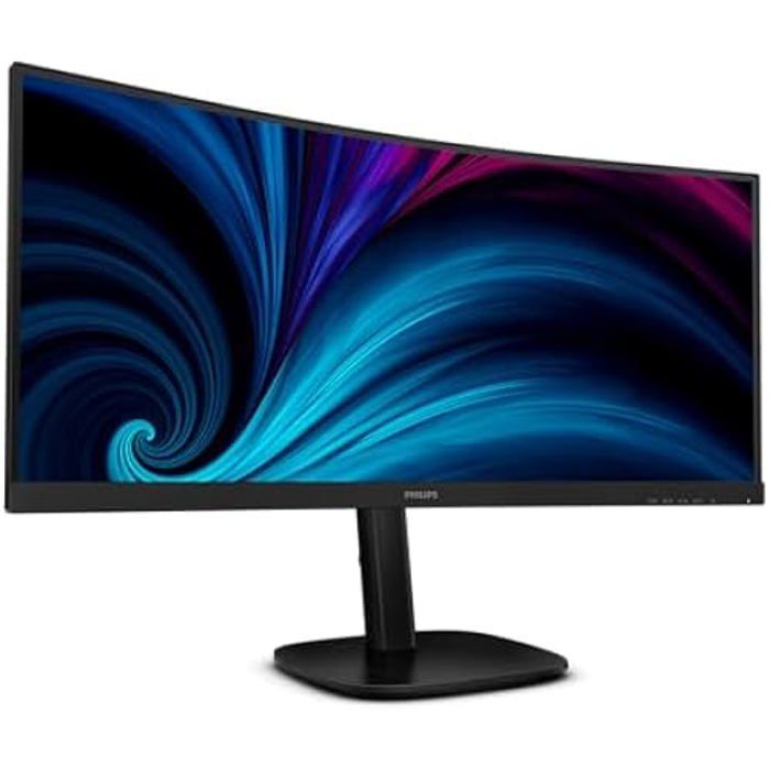 Philips 34B2U3600C Moniteur incurvé WQHD 34 Pouces réglable en Hauteur Haut parleurs 3440x1440 120 Hz 1x HDMI 2.0 1x DP 1.2 1x USB C PD hub USB RJ45 - vue 5
