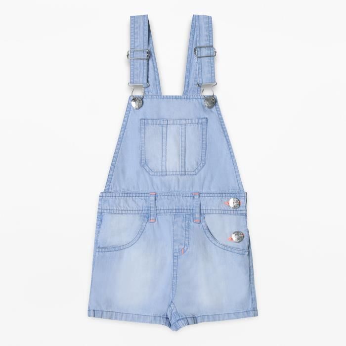 vidaXL Salopette /à bavette V/êtement de travail pour enfants Taille 98//104 Bleu
