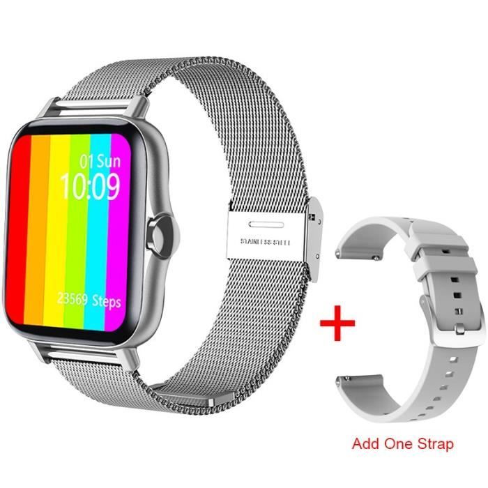 Bracelet Intelligent Alarme Vibrante écran LED Bracelet D'Activité Physique,Bracelet Intelligent D'Activité Femme Non Connecté