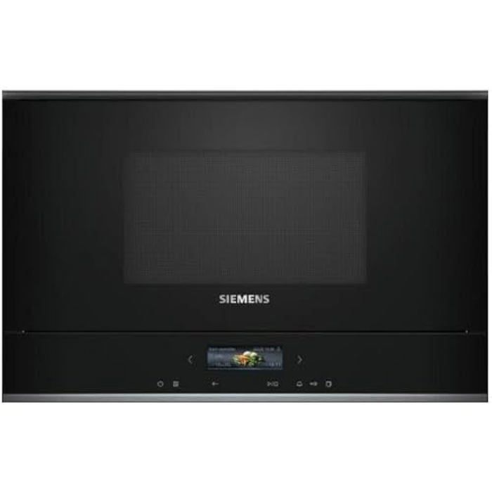 Four à micro ondes encastrable SIEMENS BF722R1B1 cookControl7 humidClean Plus - vue 1