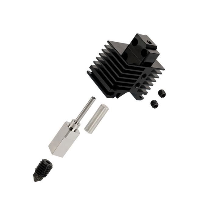 Kit Hotend 3.0 TronicXL Pour Bambu Lab P1P/P1S/X1/X1C/X1E - Buse 0.4mm, Compatible, Jusqu'à 550°C