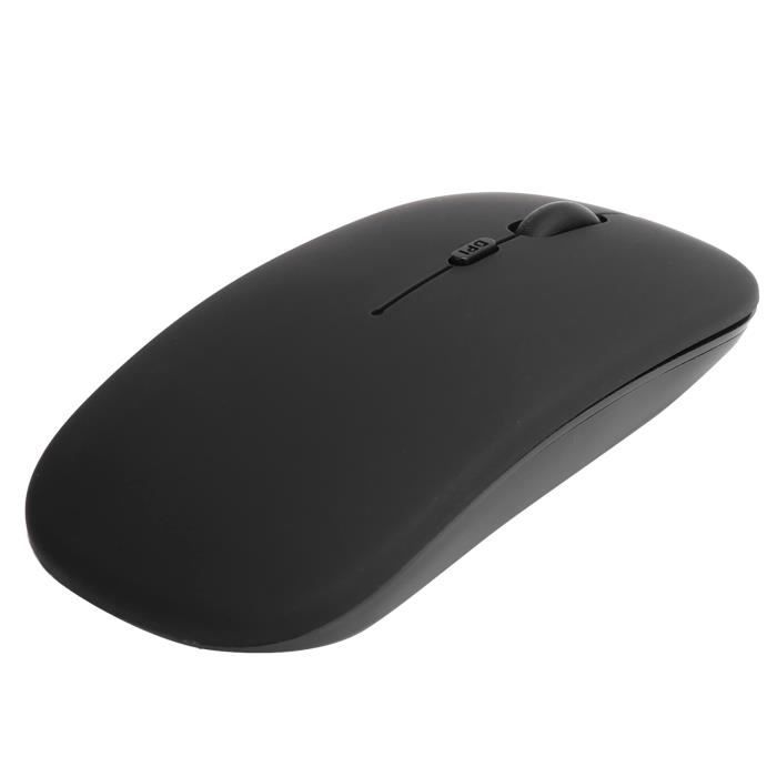 Souris sans fil Souris de Bureau Silencieuse Bluetooth 5.0 Sans Fil Noire pour OS X/Mi/Samsung Tablette Ordinateur Portable
