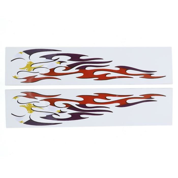 10 Stickers Adhésifs Sécurité Flamme - Format 12 X 10 Cm - Intérieur/Extérieur - SE-60G