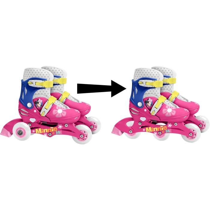 9€39 sur LA REINE DES NEIGES - Patins En Ligne - 3 Roues évolutifs '2 en 1'  - Fille - A partir de 3 ans - Roller enfant - Achat & prix