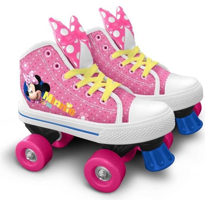 Patins à roulettes Quad DISNEY MINNIE Taille 30 Fille